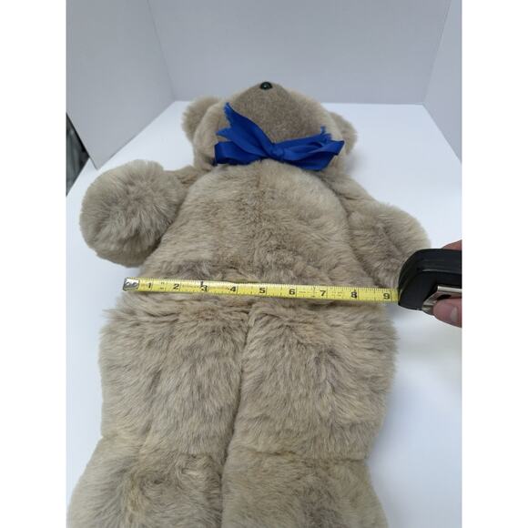 VINTAGE 1984 Cartier Bear Plush Stuffed Animal 23 Inches - Picture 10 of 10